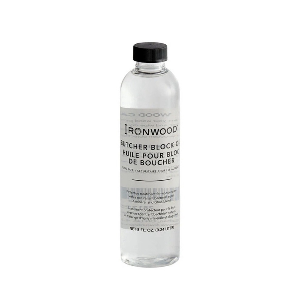 Fox Run Ironwood Gourmet Butcher Block Oil (28122) 8 Fl oz New USA Mineral Oil